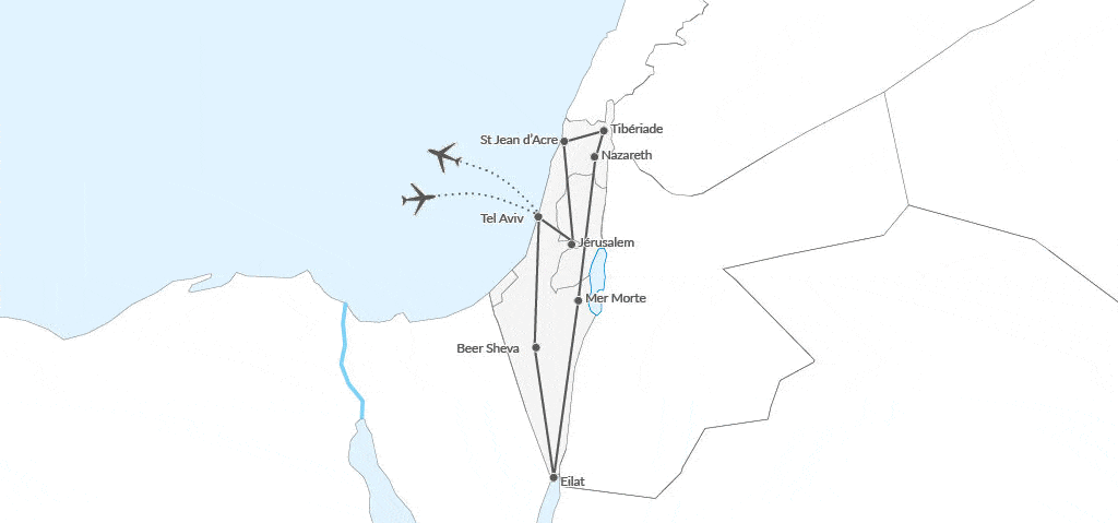 Circuit Le Super Bleu - Limité à 42 pers. tel_aviv Israel