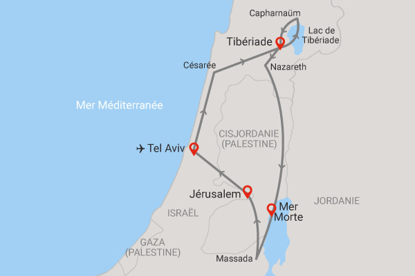 Circuit Terre Sainte tel_aviv Israel
