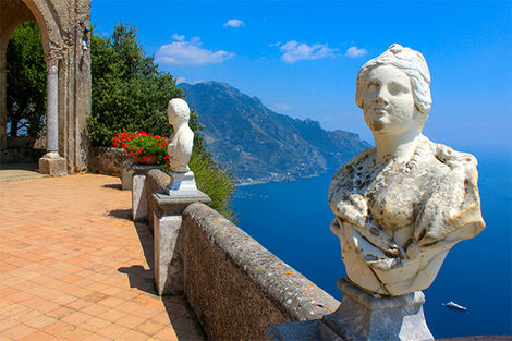 Côte Amalfitaine, Terrasse de l'infini à Ravello