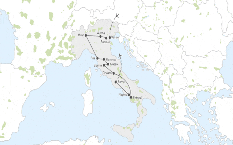 Circuit Cap sur Rome, Florence et Venise rome Italie