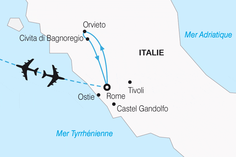 Circuit Dolce Vita Romaine rome Italie