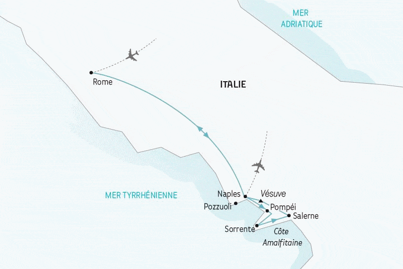 Circuit Rome et la merveilleuse Baie de Naples rome Italie