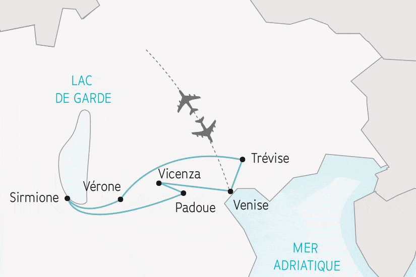 Circuit Le Grand Tour de Vénétie venise Italie