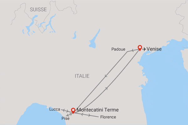 Circuit Trésors de Toscane à Venise venise Italie