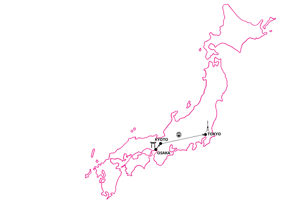 Circuit Mangas et Capitales, le Japon en Famille et Liberté kyoto Japon