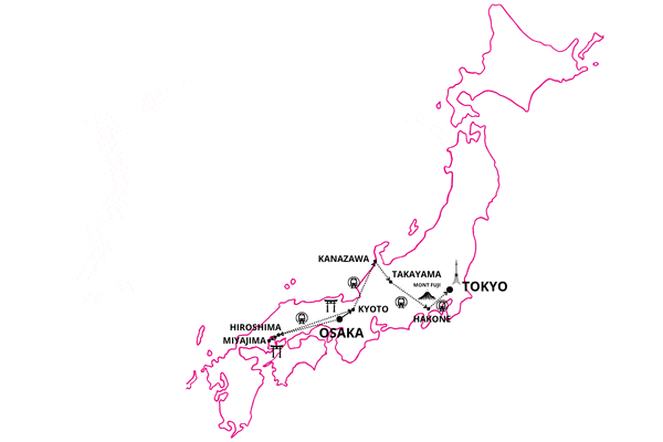 Circuit Toriis et Traditions Nippones osaka Japon