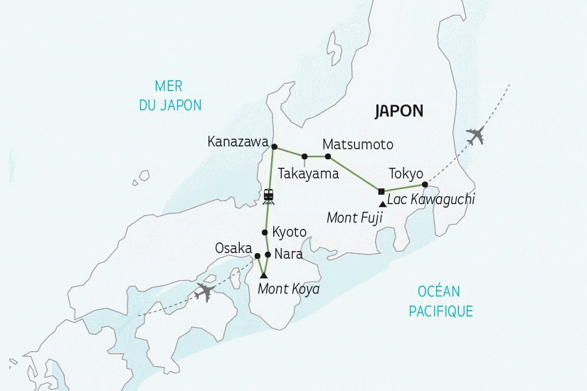 Circuit Instants suspendus, le Japon autrement osaka Japon