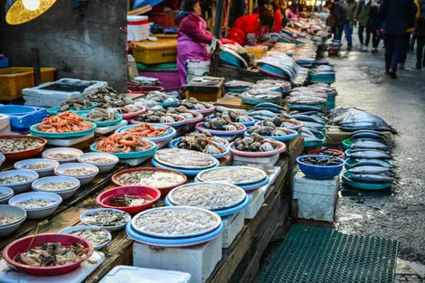 Marché de poissons