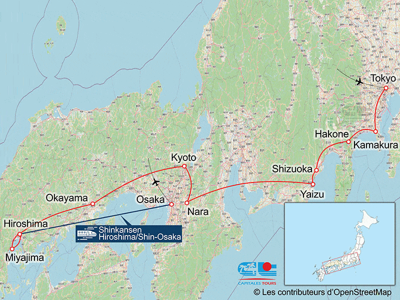 Circuit A la découverte du Japon (de Tokyo à Osaka) tokyo Japon