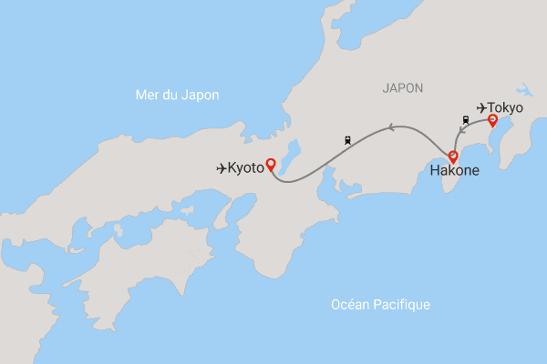 Circuit Voyage en liberté, des cités impériales au pied du Mont Fuji tokyo Japon