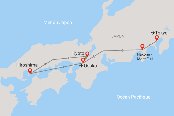 Circuit Voyage en liberté, le Japon incontournable extension Hiroshima tokyo Japon