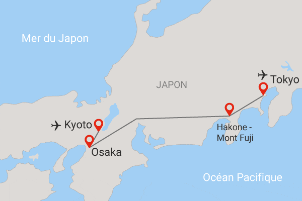 Circuit Voyage en liberté, le Japon incontournable tokyo Japon