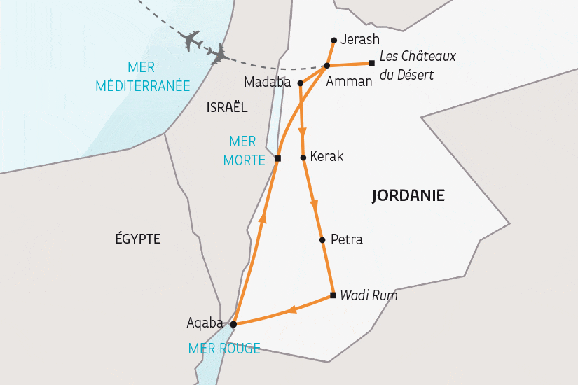 Circuit Jordanie Authentique amman Jordanie