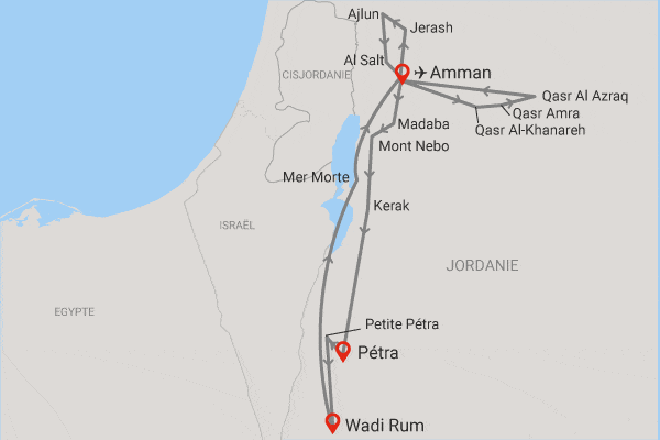 Circuit La Jordanie au cœur de l'histoire amman Jordanie