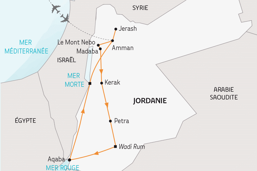 Circuit La Jordanie sur les traces de Lawrence d'Arabie amman Jordanie