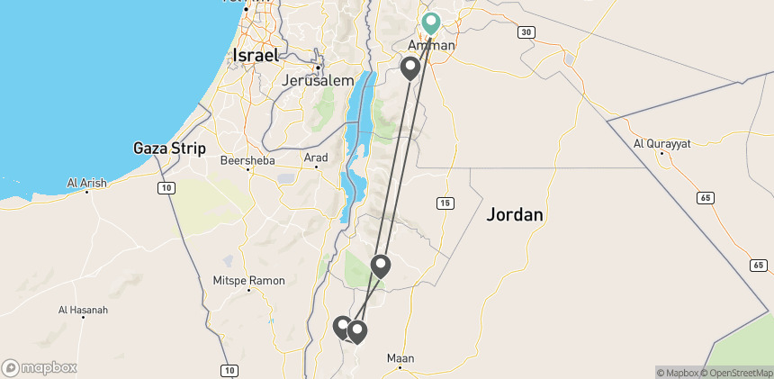 Circuit Là où le temps s'arrête : Jordanie, entre cités et déserts amman Jordanie