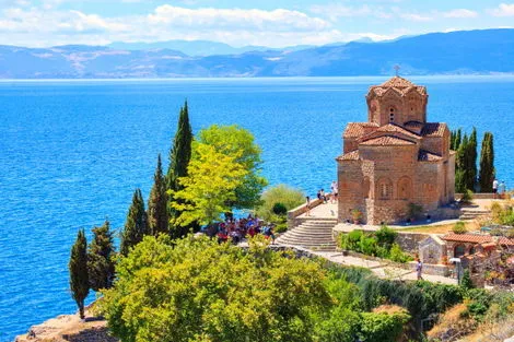 Ohrid (Eglise Saint-Jean de Kaneo)