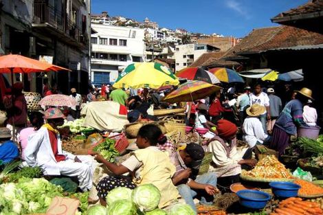 Marché à Tana