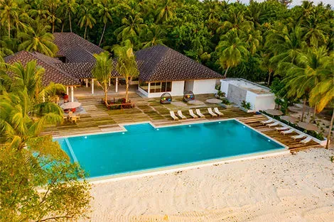 Maldives : Hôtel Fiyavalhu Resort Maldives