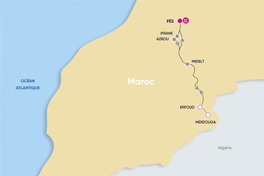 Circuit Fès & Désert de Merzouga fez Maroc