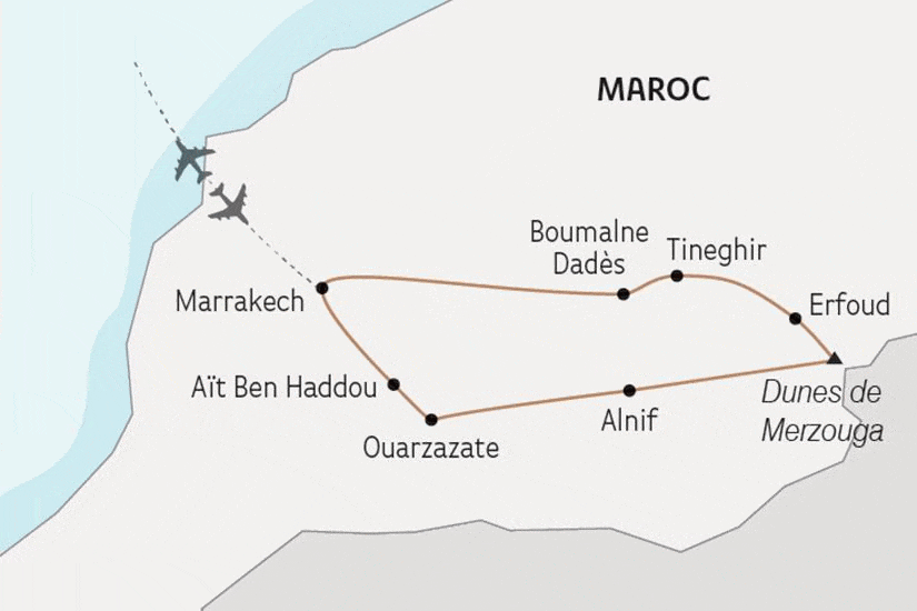 Circuit Privé - Le Sud marocain en 4x4 et séjour à Marrakech marrakech Maroc