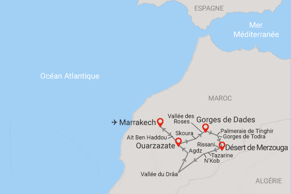 Circuit Voyage en liberté, Marrakech et désert de Merzouga marrakech Maroc
