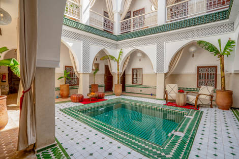 Hôtel Riad Cornes de Gazelle (ex : Parfum d'epices & spa) marrakech Maroc