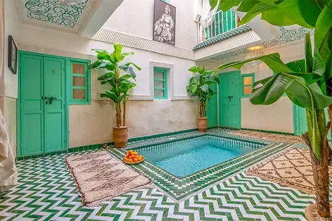 Maroc : Riad Riad Jabador de Marrakech