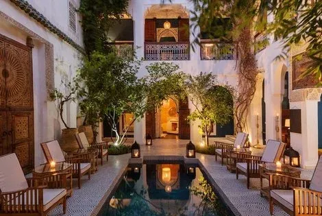 Hôtel Riad Les Yeux Bleus marrakech MAROC