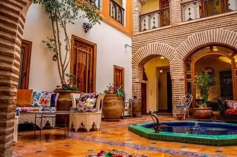 Hôtel Riad Zarka marrakech MAROC