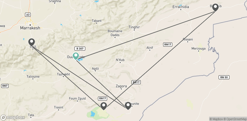 Circuit Le souffle des dunes : voyage à pied au cœur du grand sud ouarzazate Maroc