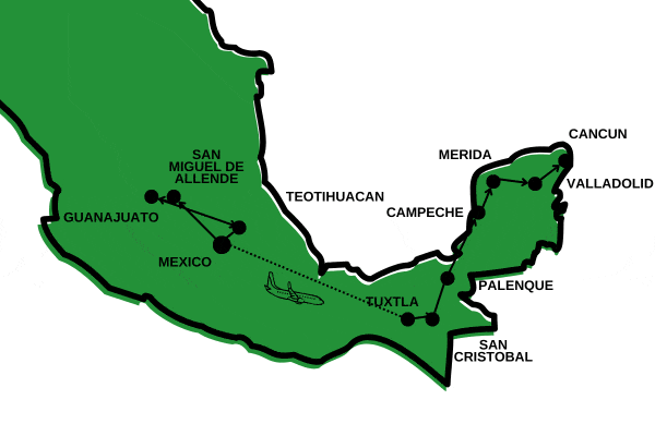 Circuit Les Mystères du Monde Maya et de la Riviera Maya cancun Mexique