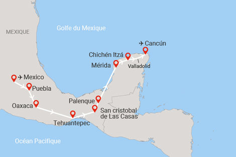 Carte itinéraire
