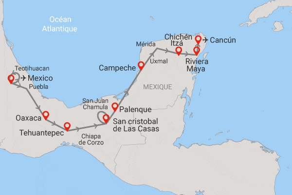 Circuit Entre civilisations aztèque et maya (avec 3 nuits au Framissima Viva Maya by Wyndham) mexico Mexique