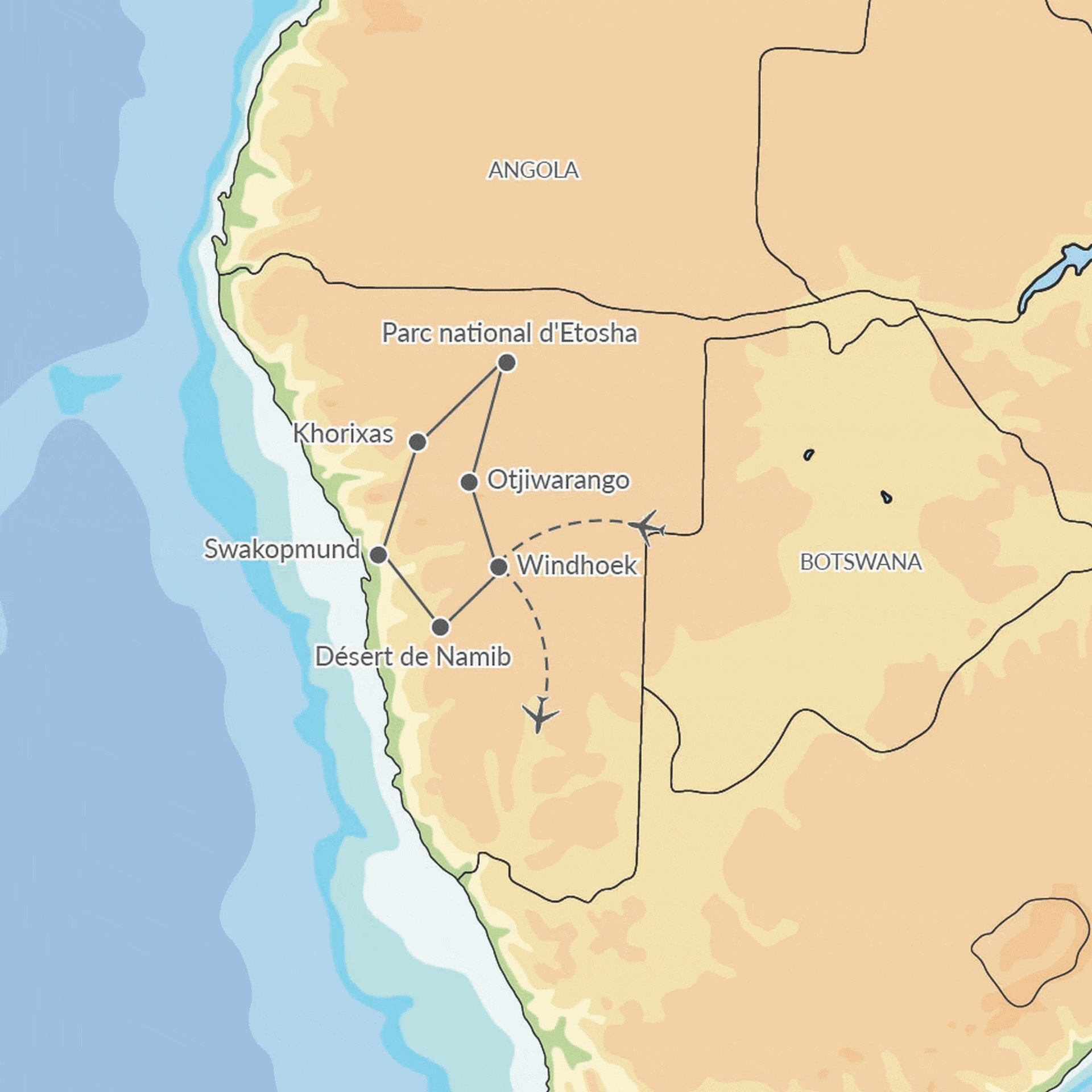 Autotour Sur Les Pistes Namibiennes windhoek Namibie