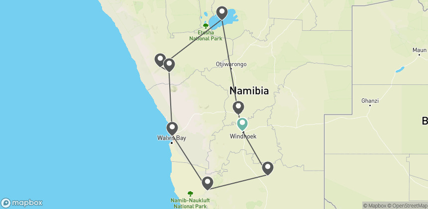 Autotour Sur les routes de Namibie windhoek Namibie