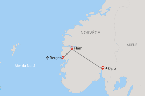 Circuit Réveillon dans les fjords bergen Norvege
