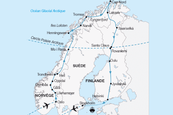 circuit le grand tour de scandinavie