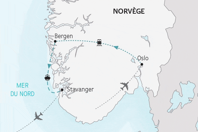 Circuit Moments Suspendus en Norvège oslo Norvege