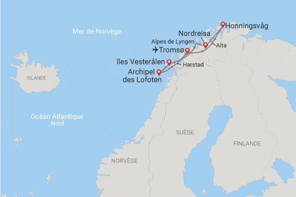 Circuit Exploration arctique des îles Lofoten, de la Laponie et du Cap Nord tromso Norvege