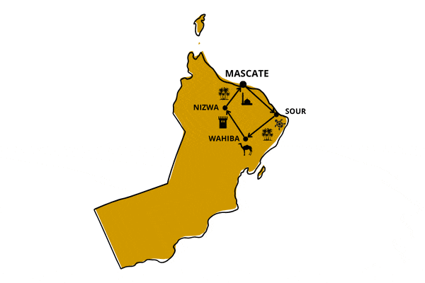 Circuit Parfums d'Oman en Luxe & Privatif mascate Oman
