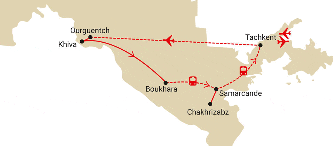 Circuit Sur la Route de la Soie tashkent Ouzbekistan