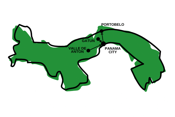 Circuit Dans le Sillage des Corsaires au Panama panama Panama