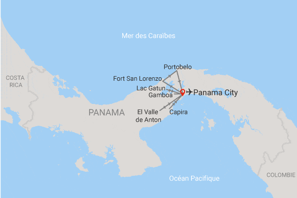 Circuit Panama authentique entre océans et jungles (maximum 16 participants) panama Panama