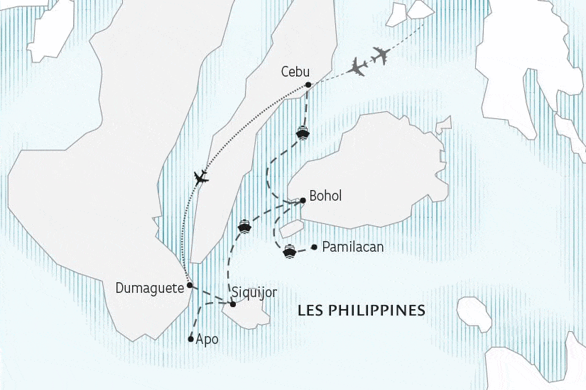 Circuit Les Philippines, magie des Visayas (petit groupe - 6-12 pers.) cebu Philippines