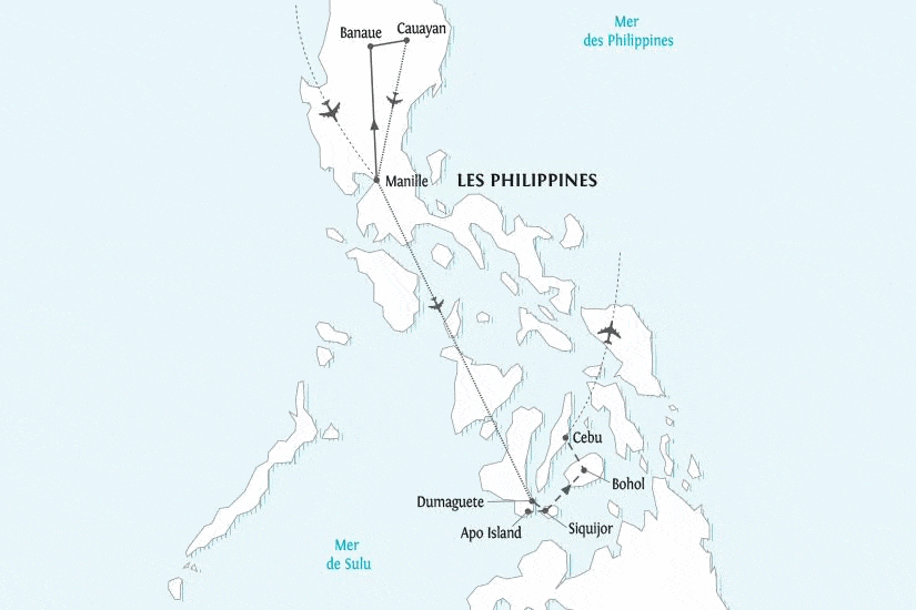 Circuit Les Philippines, la perle des mers d'Orient manille Philippines