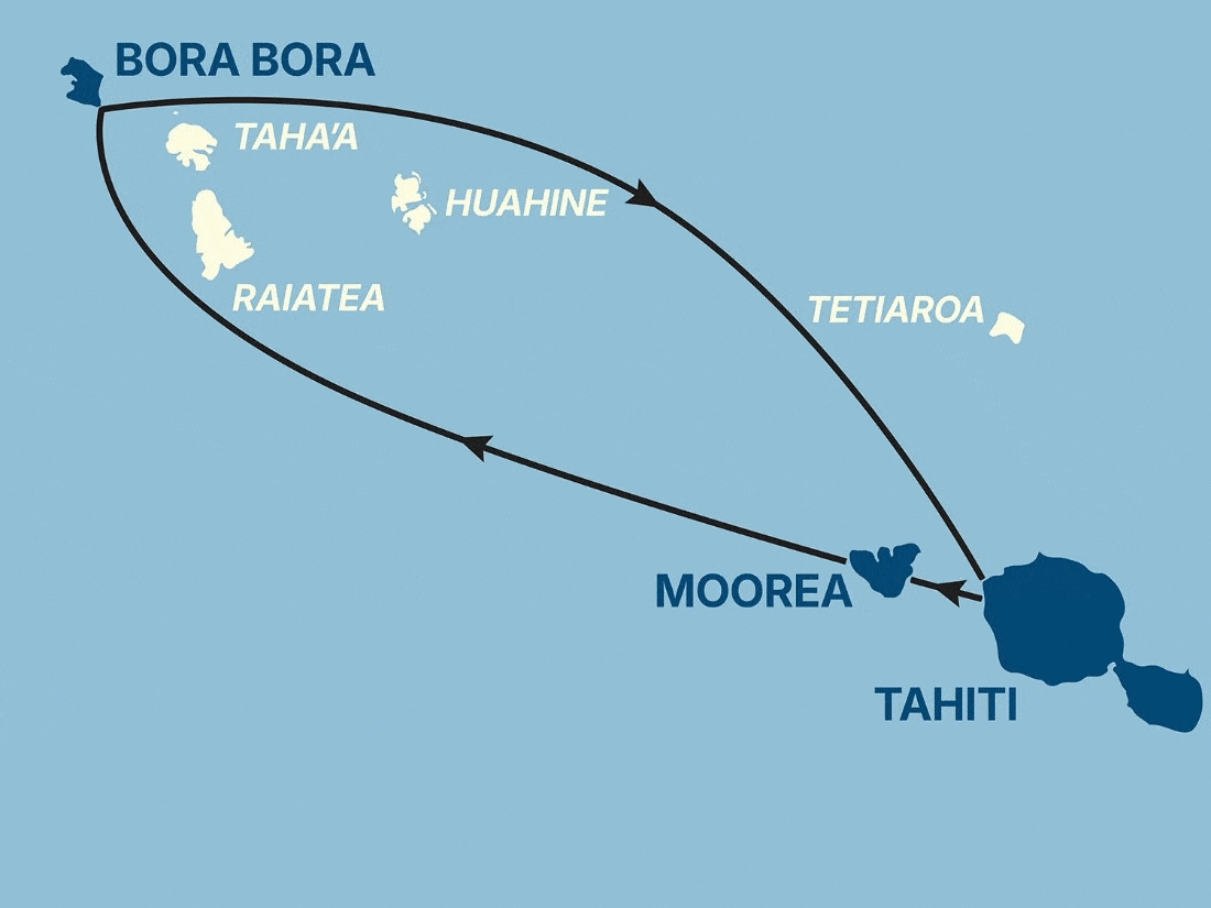 Circuit Perle du Pacifique : Ia Ora Na Polynesia tahiti Polynesie Francaise