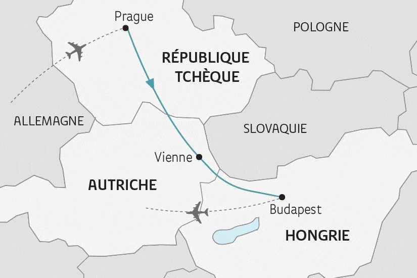 Circuit Les capitales d'Europe Centrale autrement prague Republique Tcheque