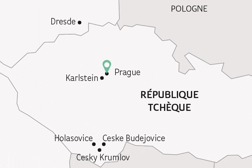 Circuit Prague et la Bohême du Sud (formule avion) prague Republique Tcheque