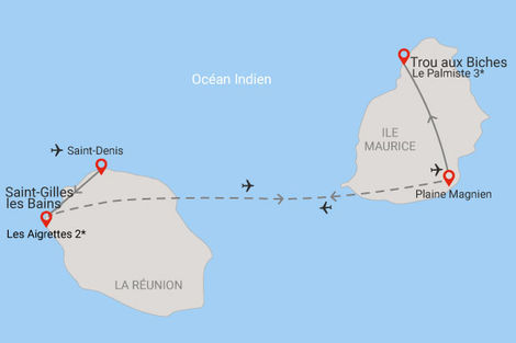 Carte itinéraire